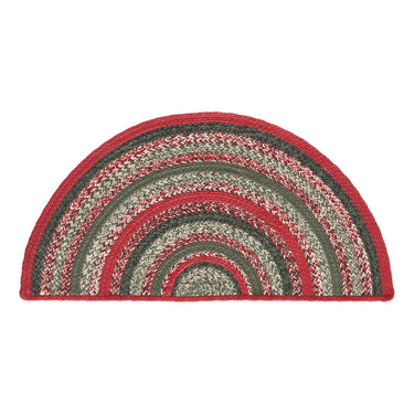 Forrester Indoor/Outdoor Braided Rug Half Circle 16.5